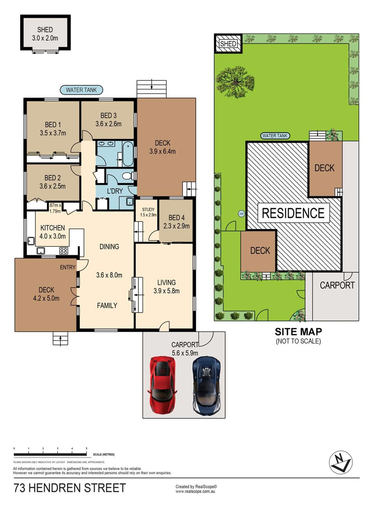 Floorplan of Homely house listing, 73 Hendren Street, Carina QLD 4152