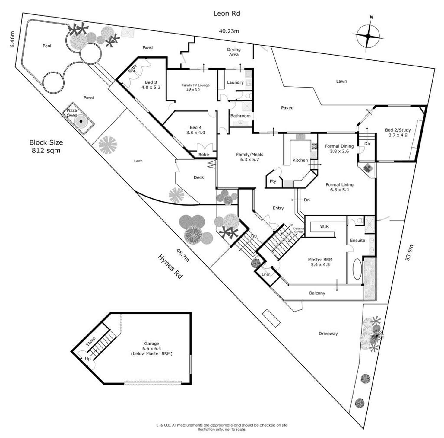 Floorplan of Homely house listing, 2 Hynes Road, Dalkeith WA 6009