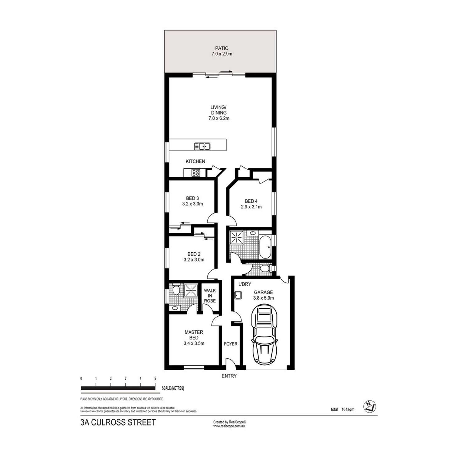 Floorplan of Homely house listing, 3a Culross Street, Acacia Ridge QLD 4110