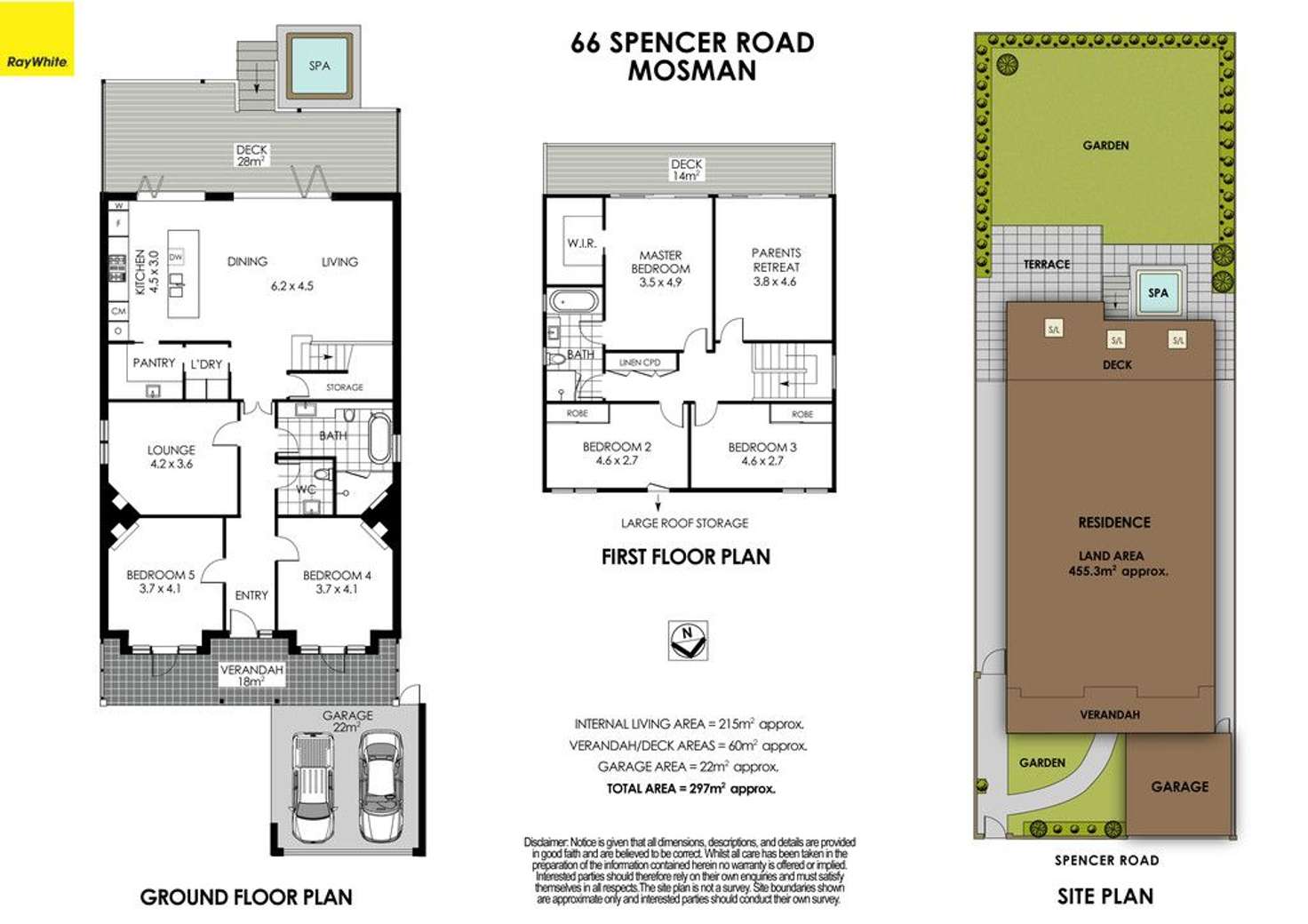 Floorplan of Homely house listing, 66 Spencer Road, Mosman NSW 2088