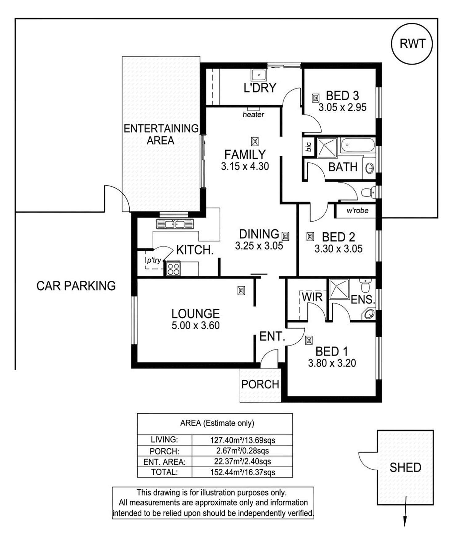 Floorplan of Homely house listing, 721A Marion Road, Ascot Park SA 5043