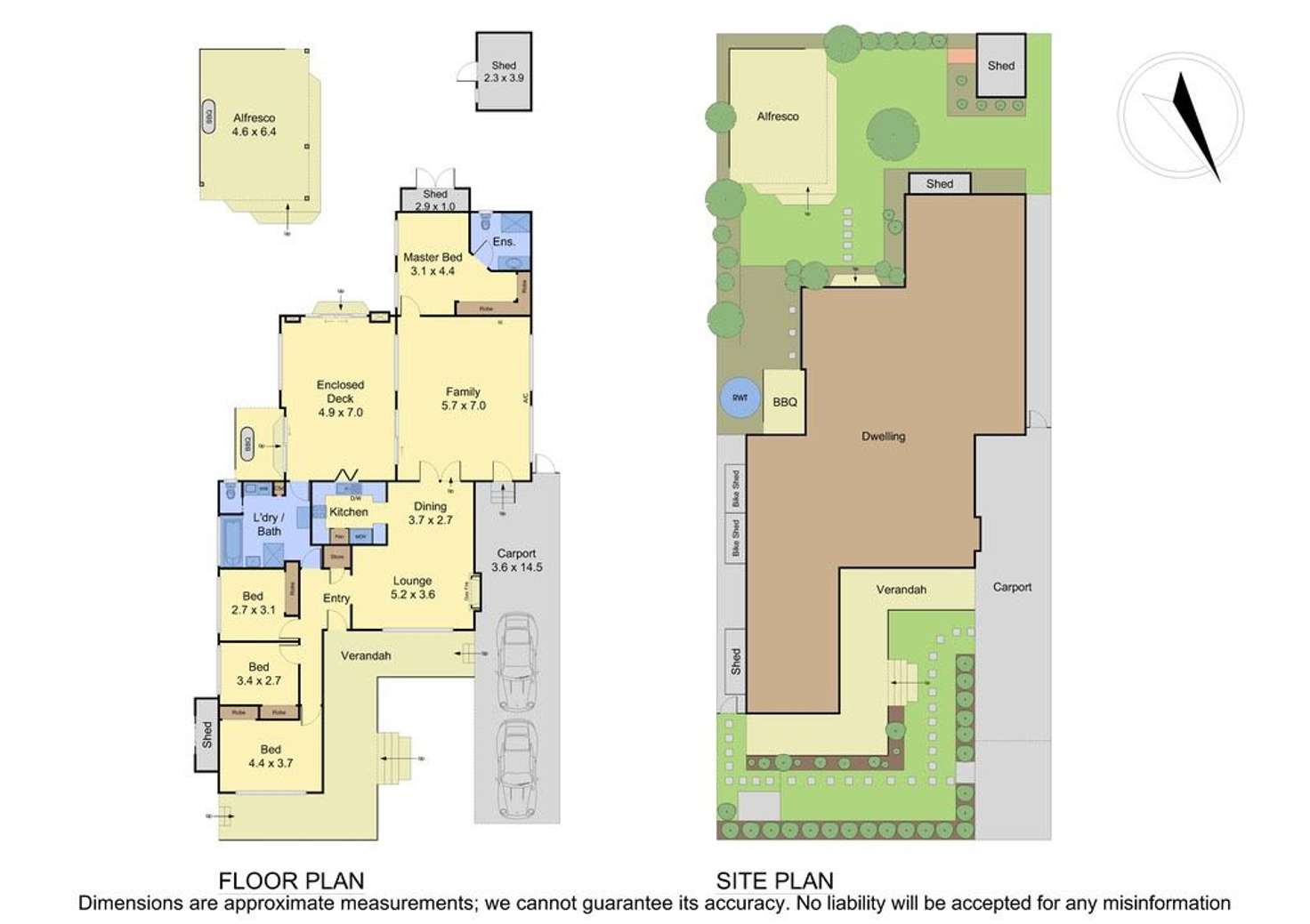 Floorplan of Homely house listing, 7 Tarana Avenue, Upper Ferntree Gully VIC 3156