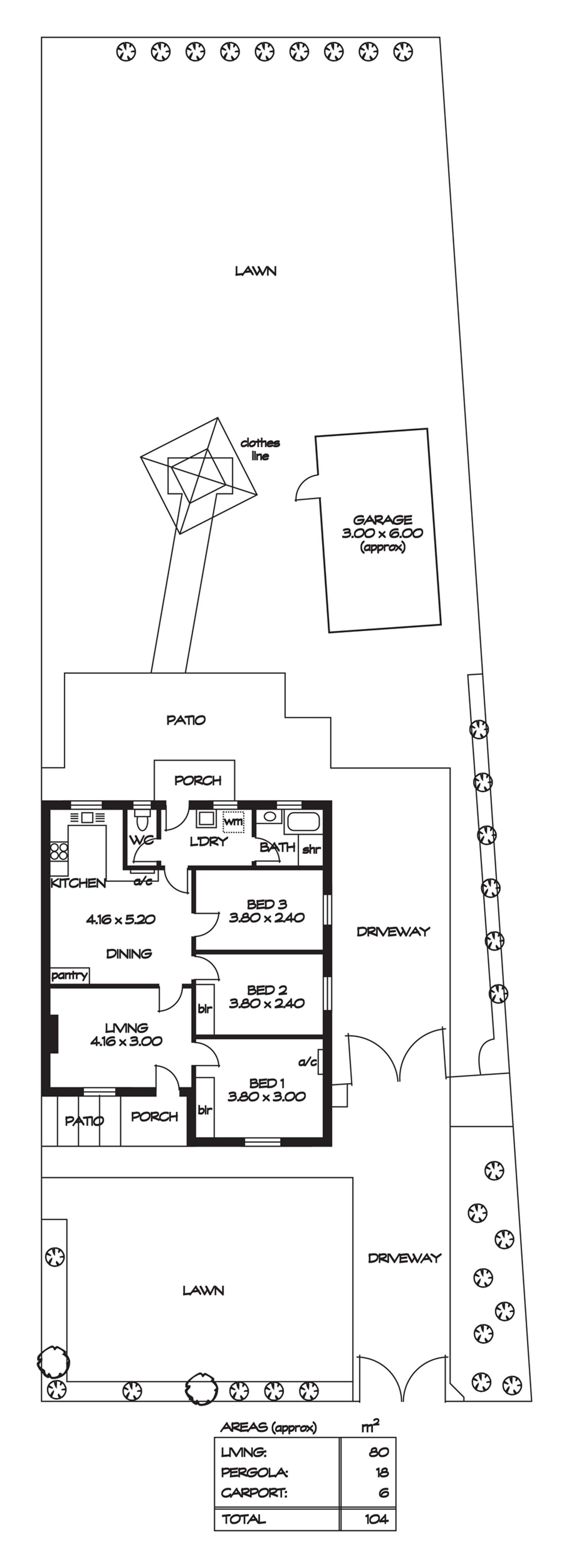 Floorplan of Homely house listing, 49 Blamey Avenue, Broadview SA 5083