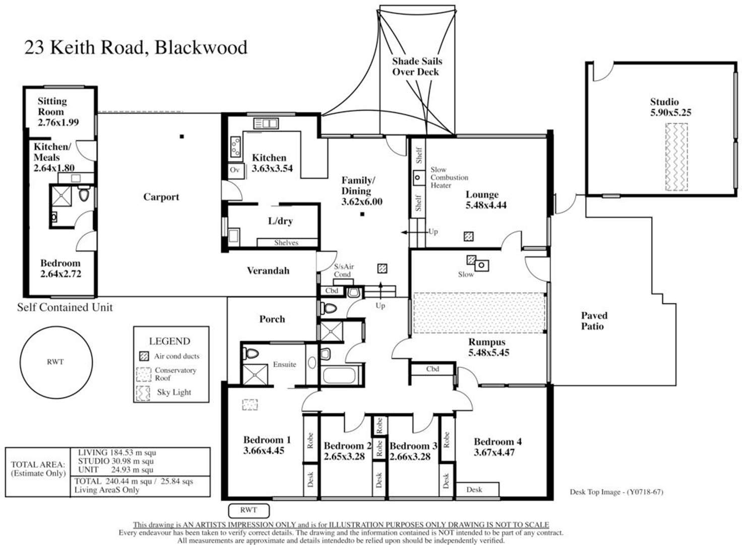 Floorplan of Homely house listing, 23 Keith Road, Blackwood SA 5051