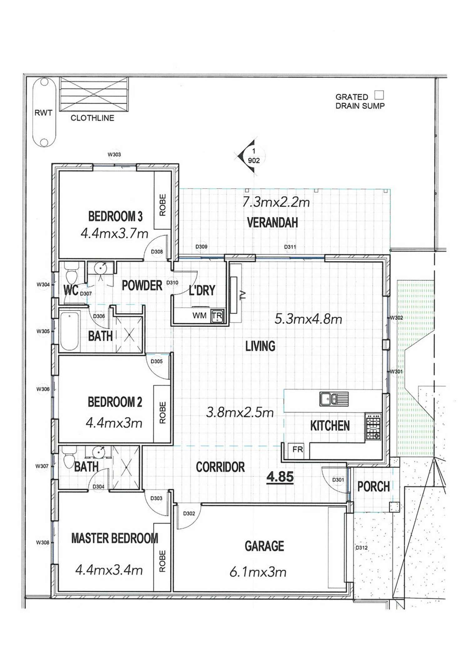 Floorplan of Homely house listing, 2/25A Percy Street, Cheltenham SA 5014
