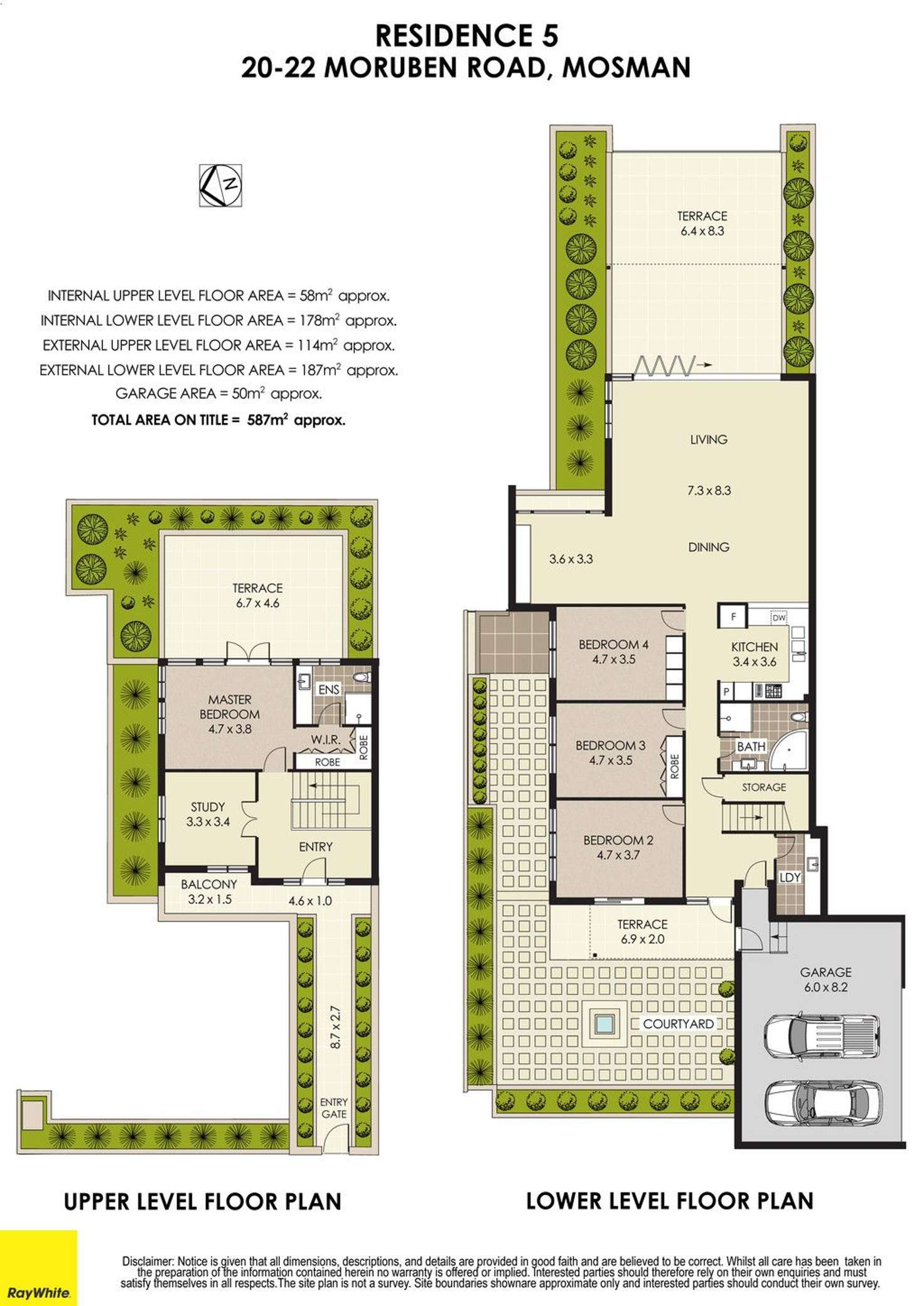 Floorplan of Homely apartment listing, 5/20-22 Moruben Road, Mosman NSW 2088