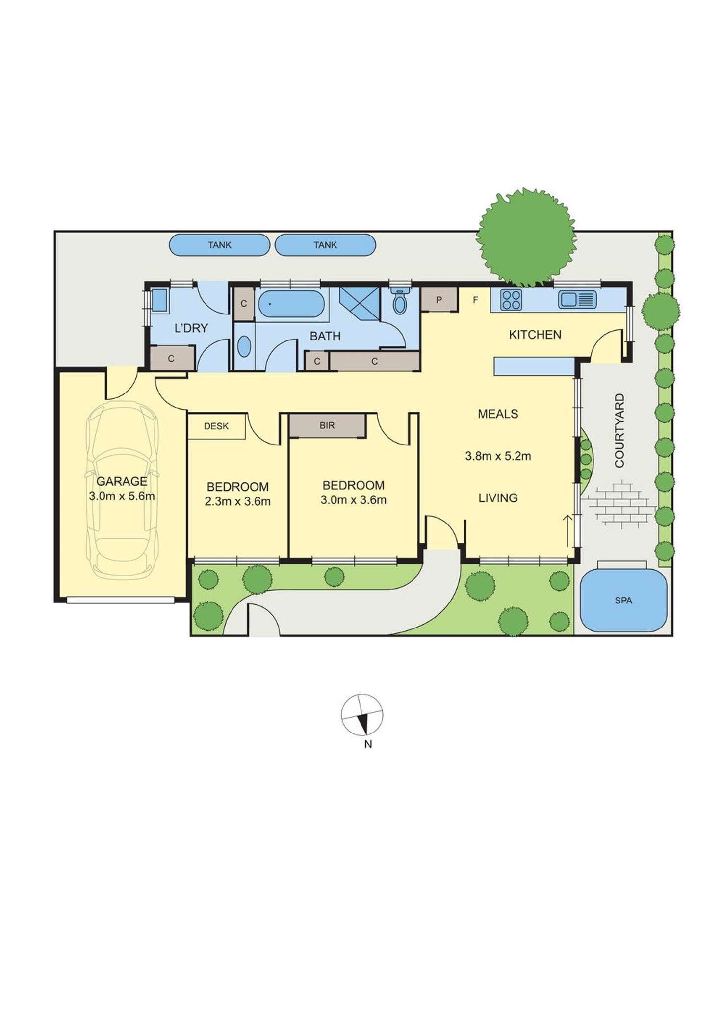 Floorplan of Homely house listing, 12A Sheffield Street, Brunswick VIC 3056