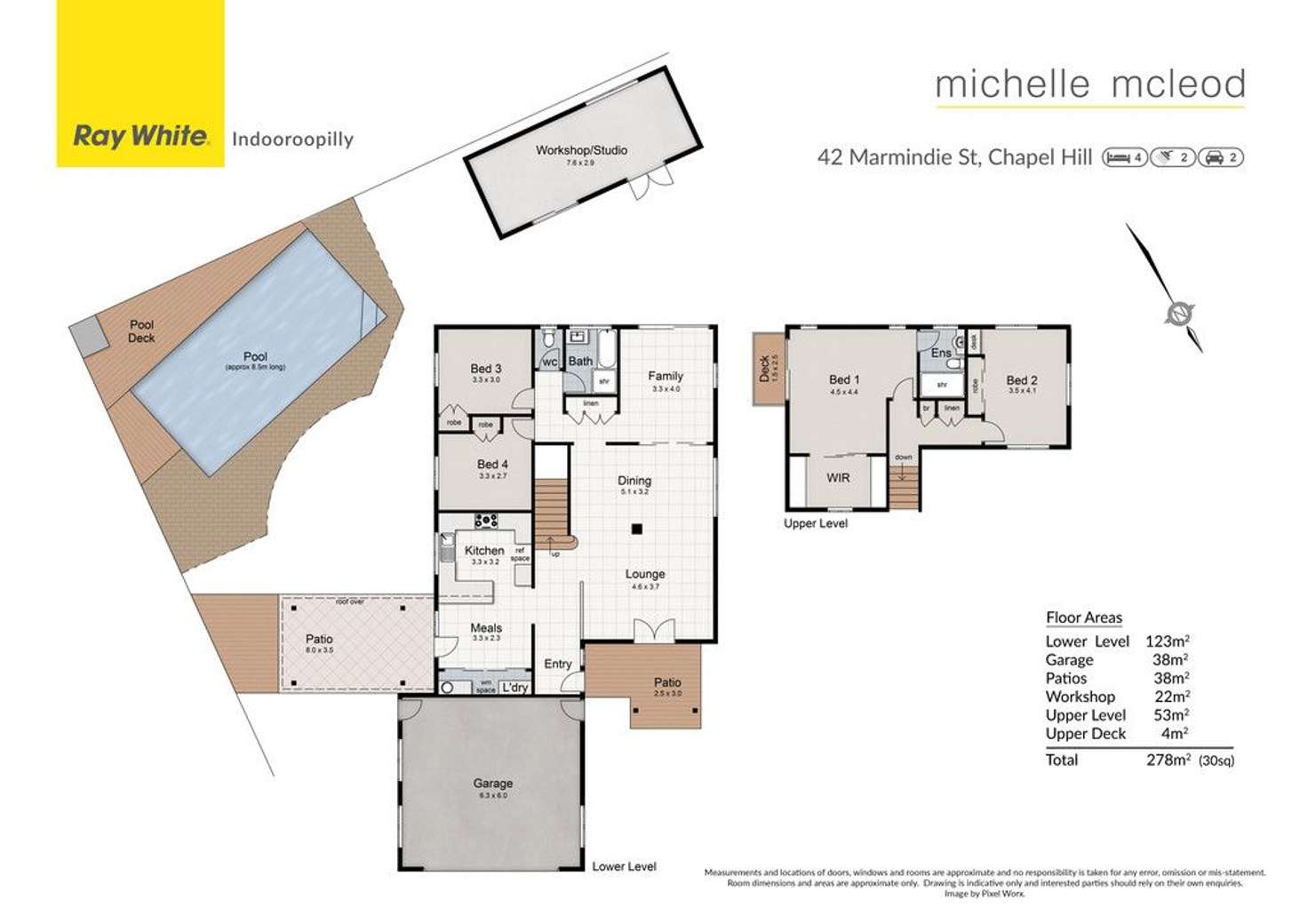 Floorplan of Homely house listing, 42 Marmindie Street, Chapel Hill QLD 4069