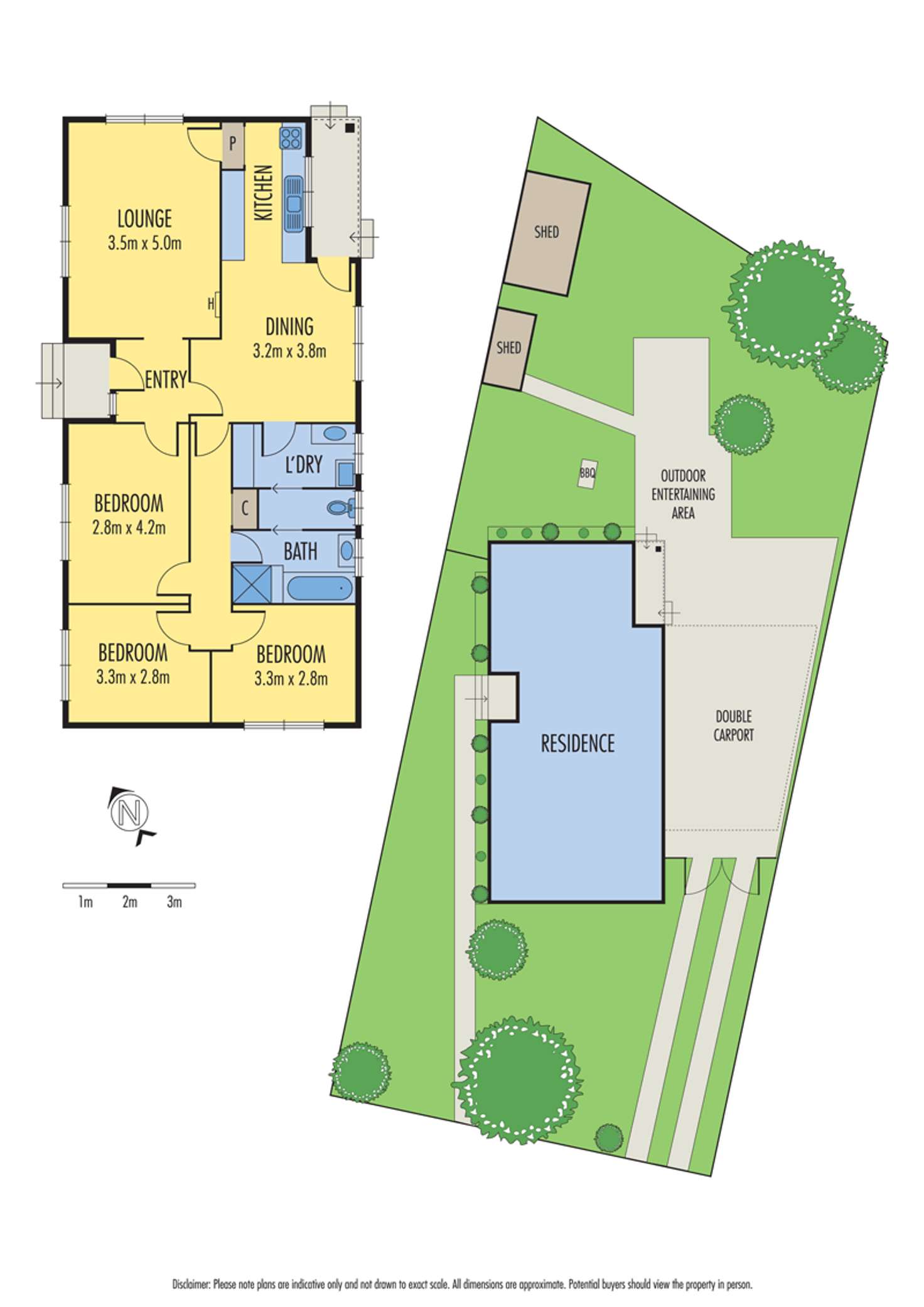 Floorplan of Homely house listing, 132 Riggall Street, Broadmeadows VIC 3047