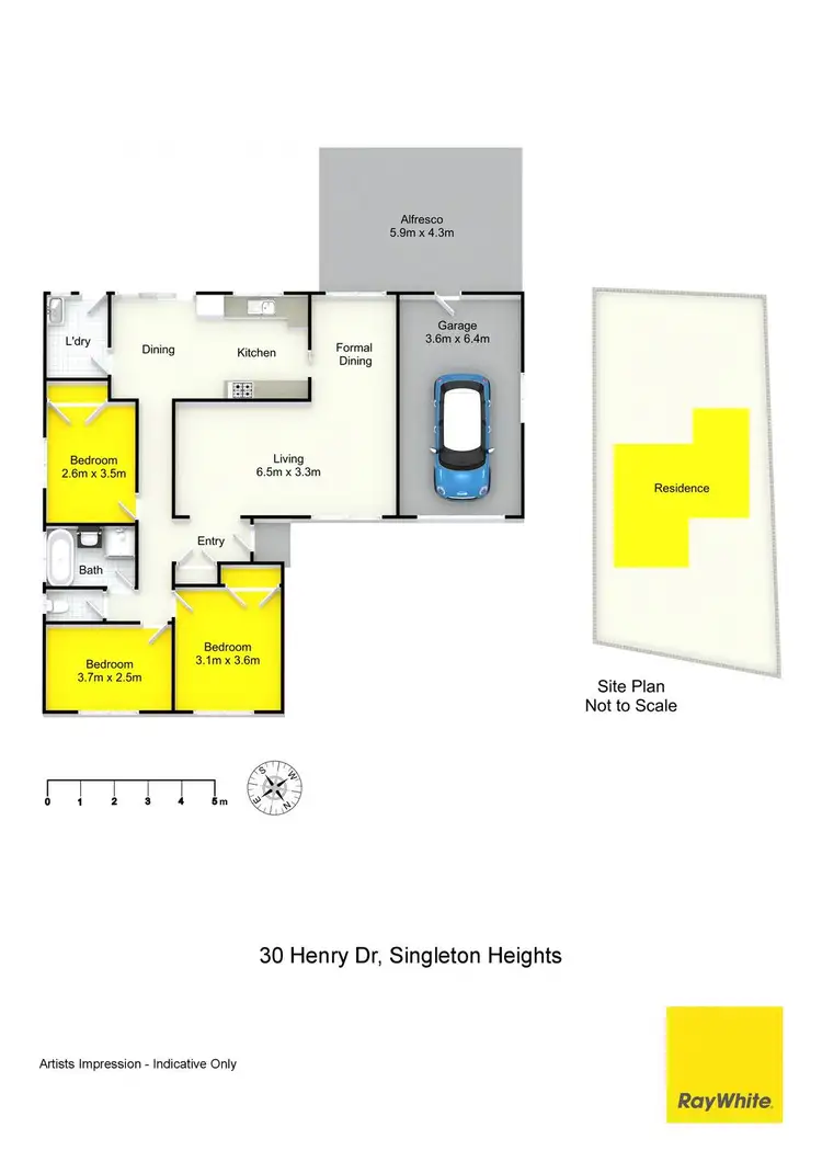 Floorplan of Homely house listing, 30 Henry Drive, Singleton NSW 2330