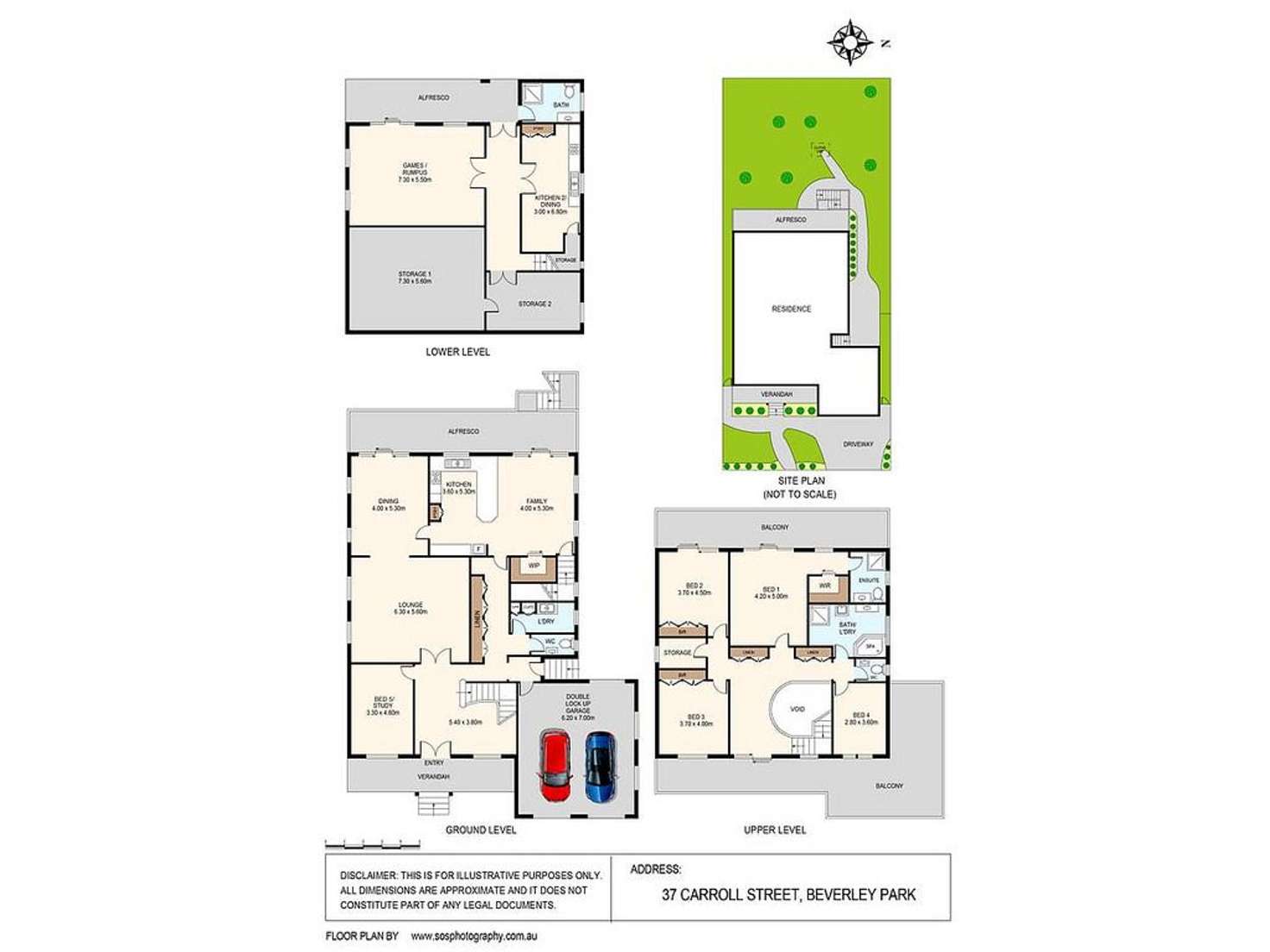 Floorplan of Homely house listing, 37 Carroll Street, Beverley Park NSW 2217