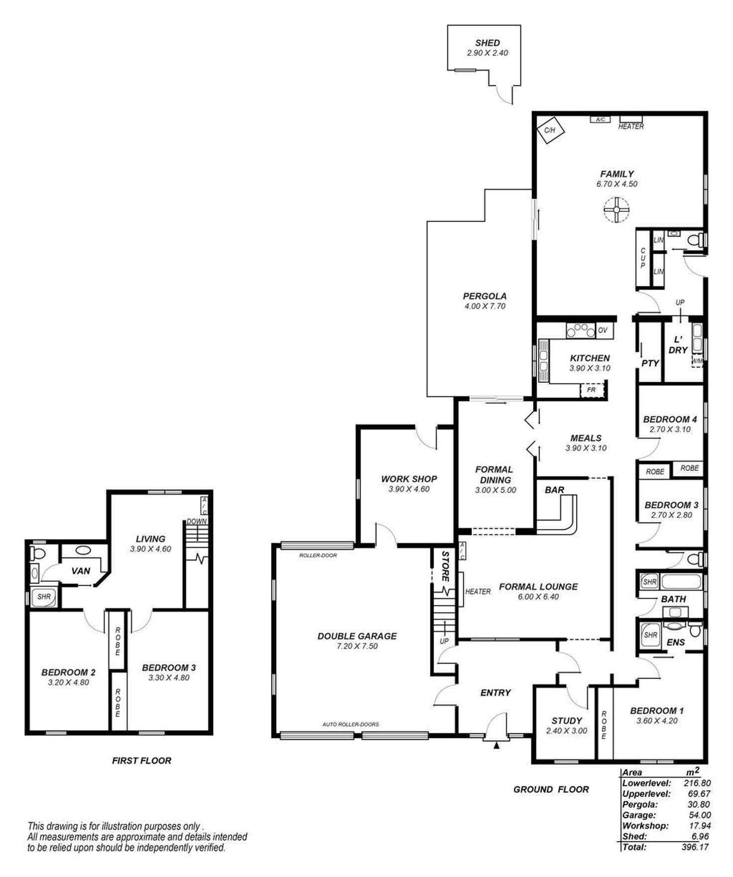 Floorplan of Homely house listing, 28 Georgiana Street, Flagstaff Hill SA 5159