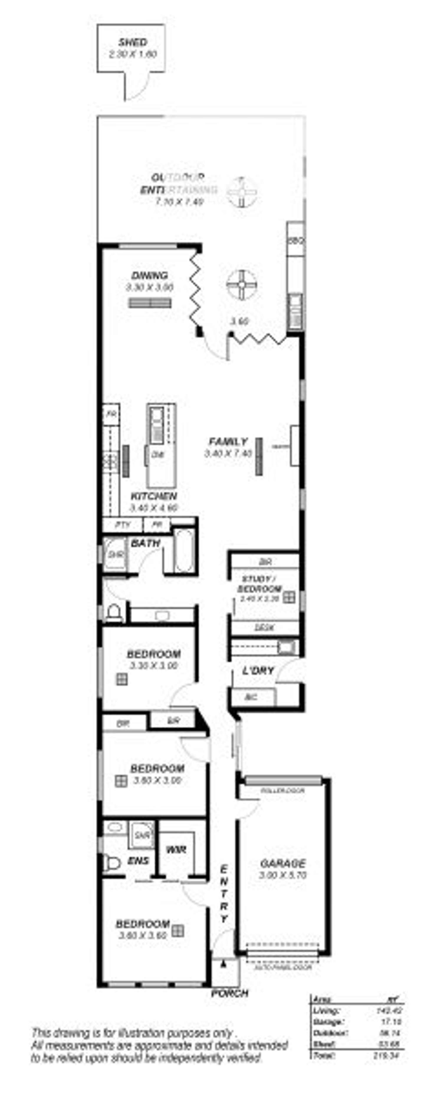 Floorplan of Homely house listing, 6B Sunset Strip, Athelstone SA 5076