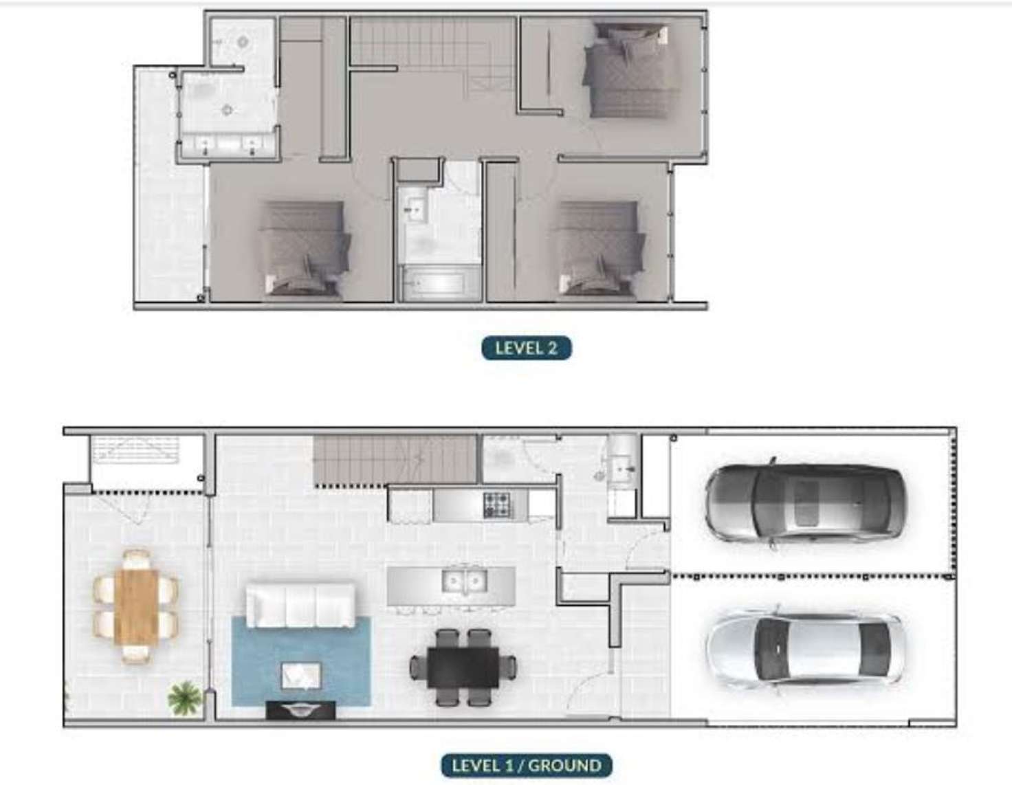 Floorplan of Homely townhouse listing, 5/18 Rochat Avenue, Banyo QLD 4014