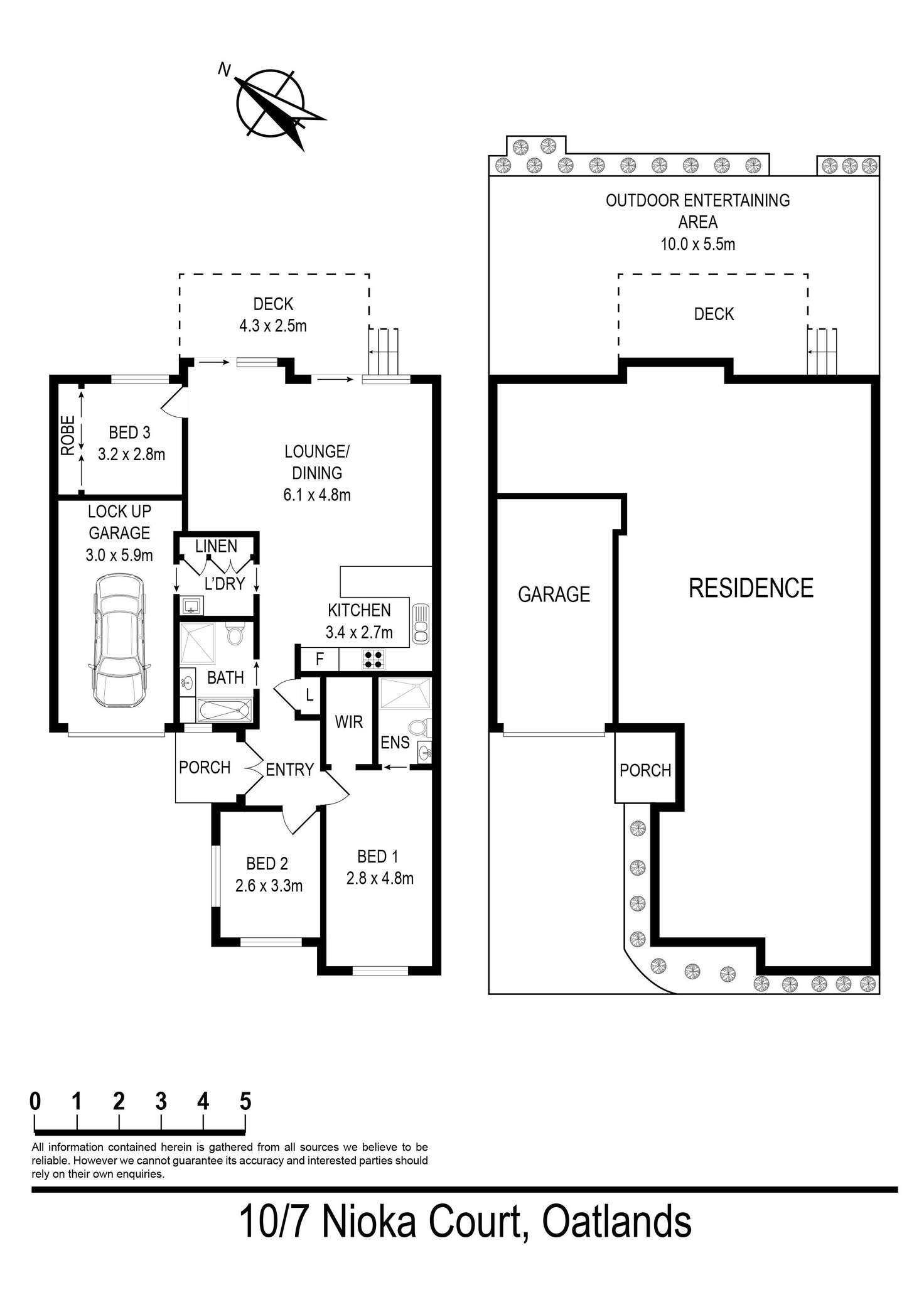 Floorplan of Homely villa listing, 10/7 Nioka Court, Oatlands NSW 2117