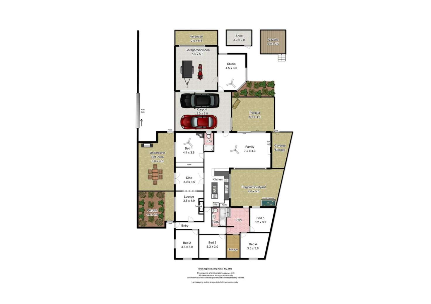 Floorplan of Homely house listing, 16 Flinders Avenue, Seaford SA 5169