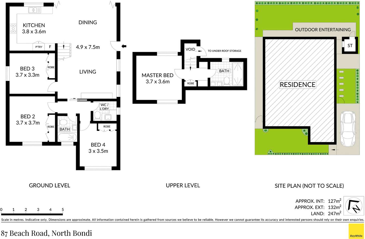 Floorplan of Homely house listing, 87 Beach Road, North Bondi NSW 2026