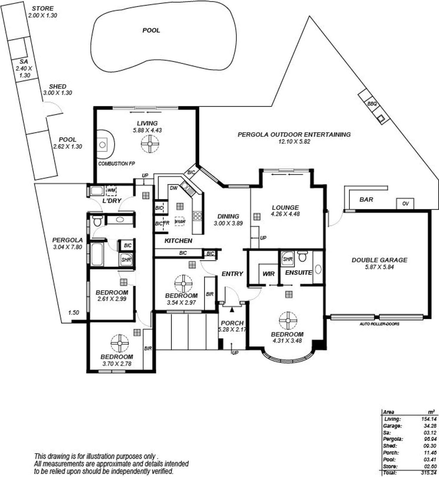 Floorplan of Homely house listing, 17 Gordon Luxton Drive, North Haven SA 5018