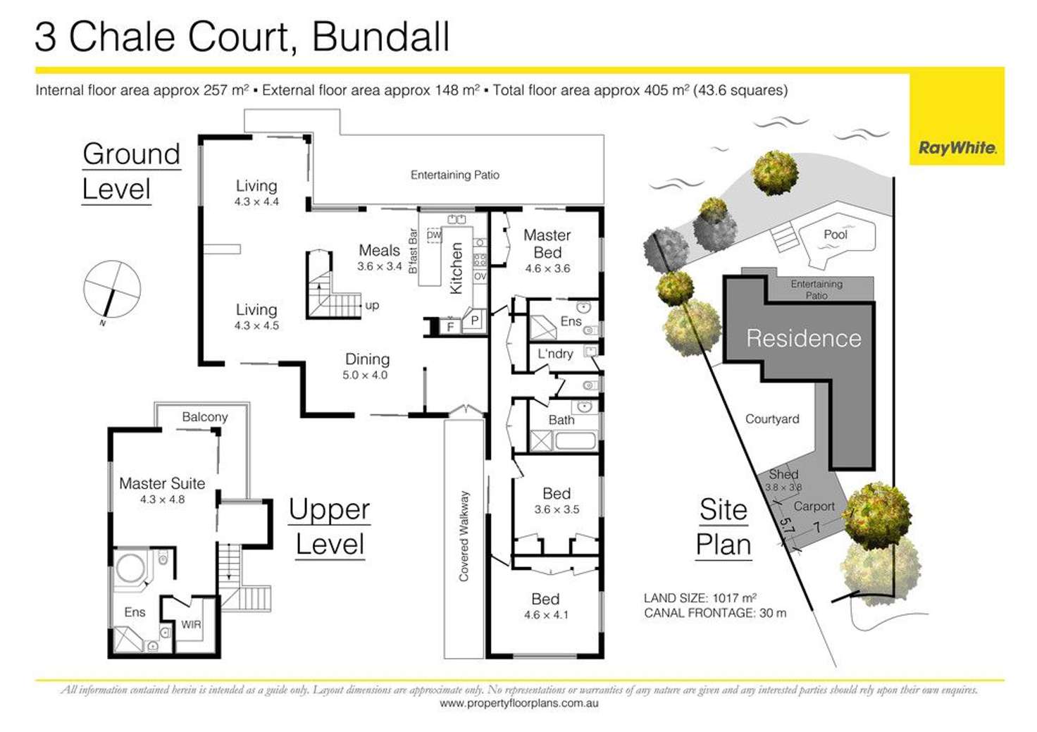 Floorplan of Homely house listing, 3 Chale Court, Bundall QLD 4217