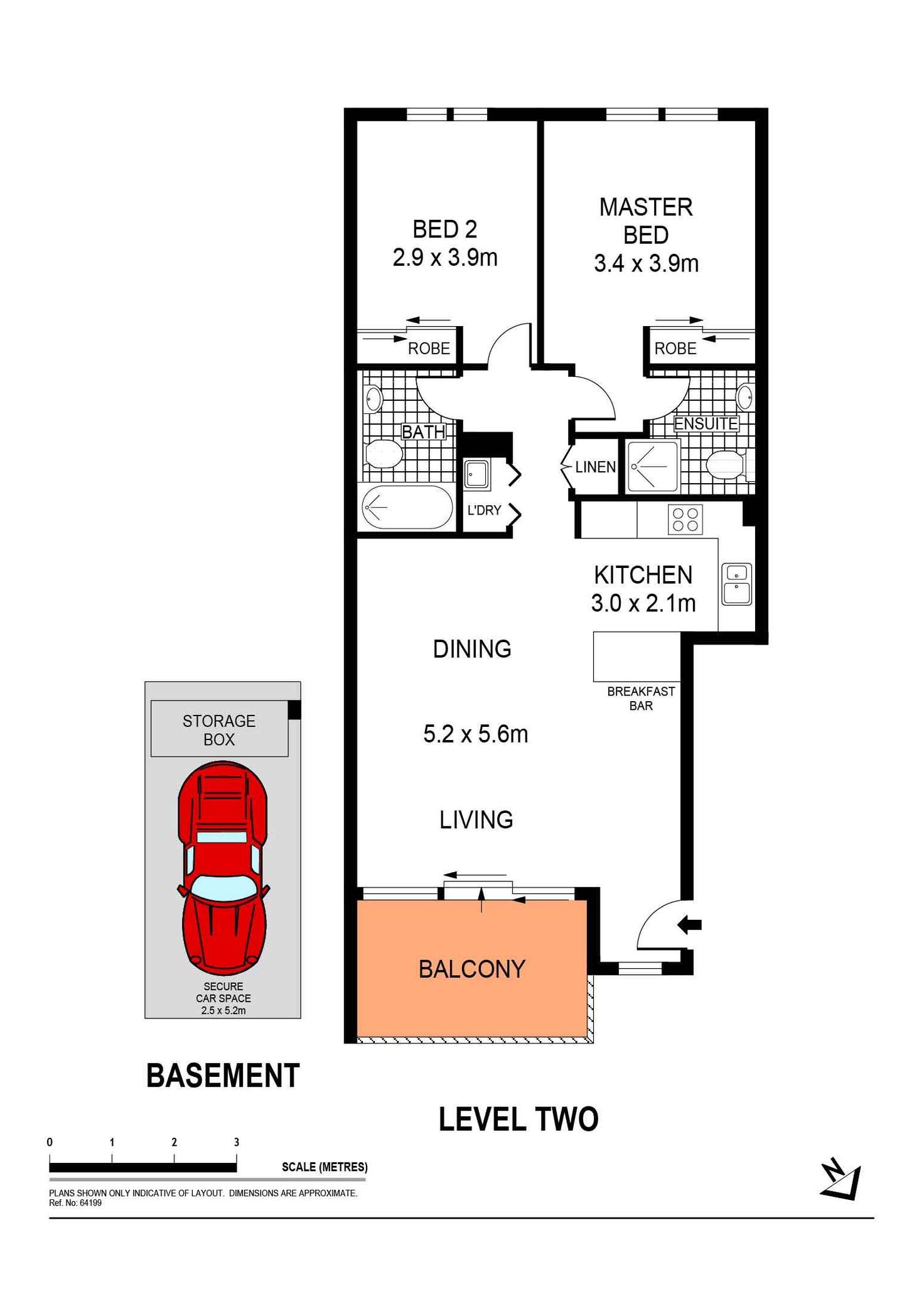 Floorplan of Homely apartment listing, 33/1 Shirley Street, Alexandria NSW 2015