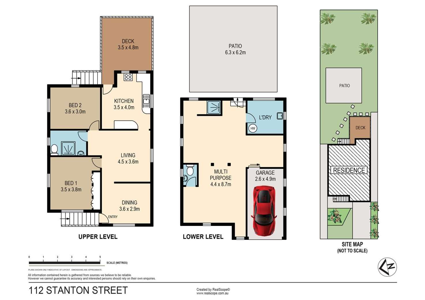 Floorplan of Homely house listing, 112 Stanton Street, Cannon Hill QLD 4170