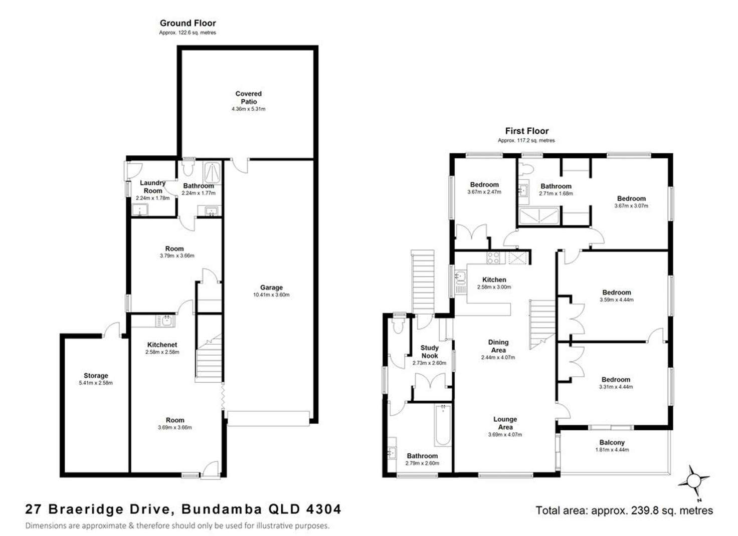 Floorplan of Homely house listing, 27 Braeridge Drive, Bundamba QLD 4304