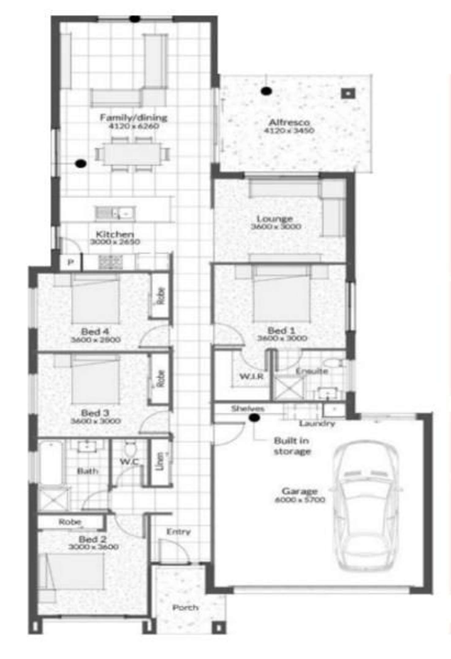 Floorplan of Homely house listing, 9 Volker Circuit, Bahrs Scrub QLD 4207