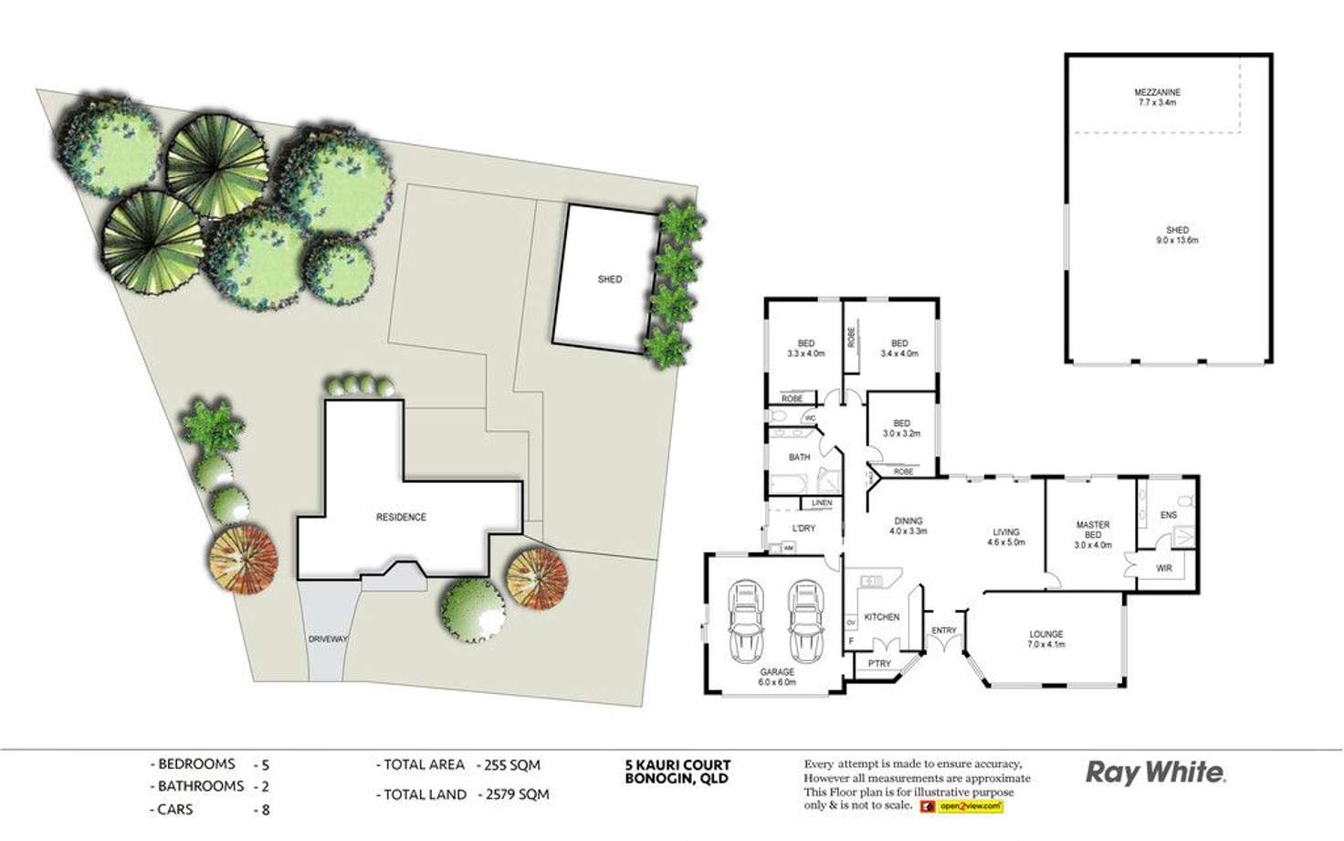 Floorplan of Homely house listing, 5 Kauri Court, Bonogin QLD 4213