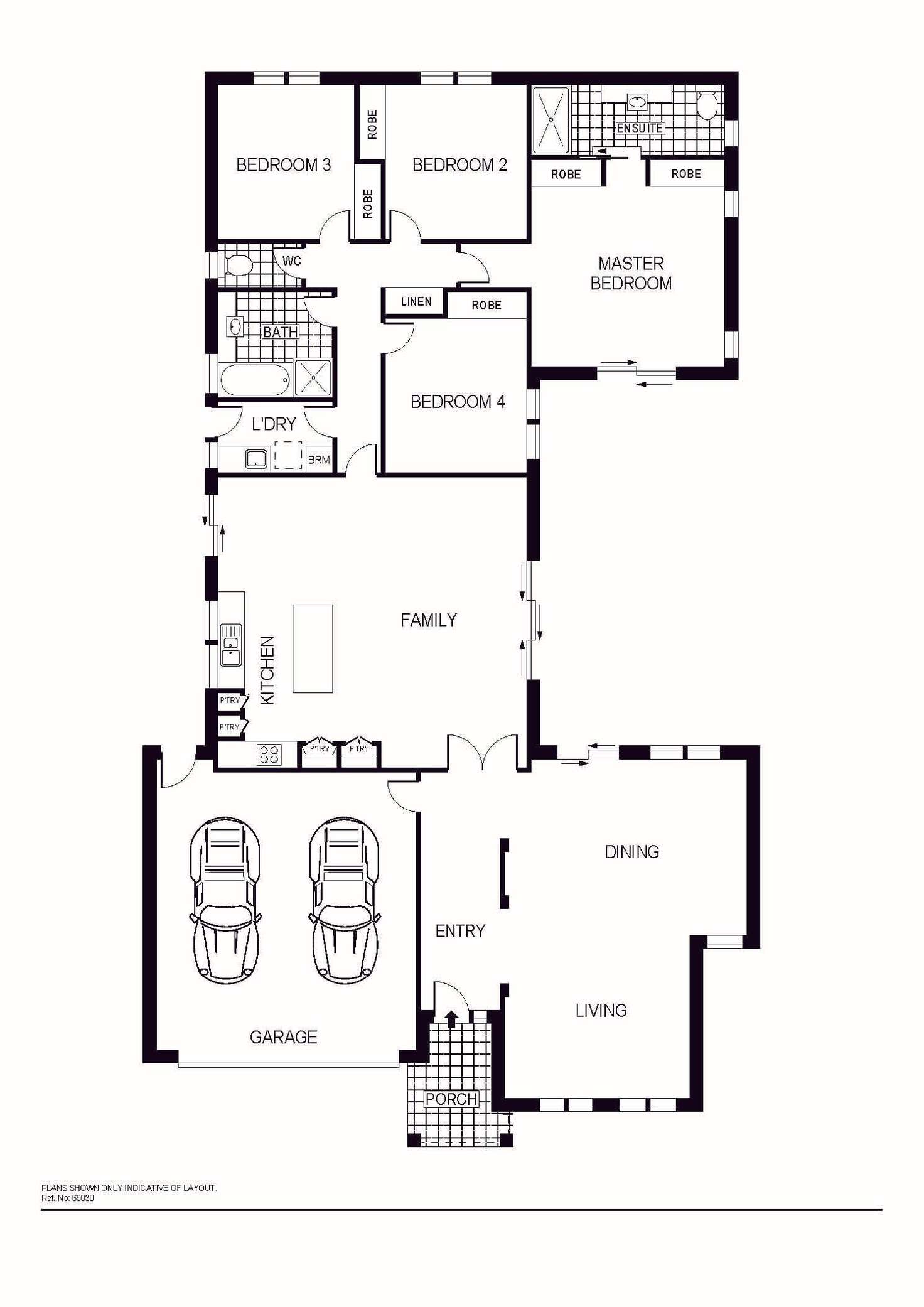 Floorplan of Homely townhouse listing, 42/29 Thynne Street, Bruce ACT 2617