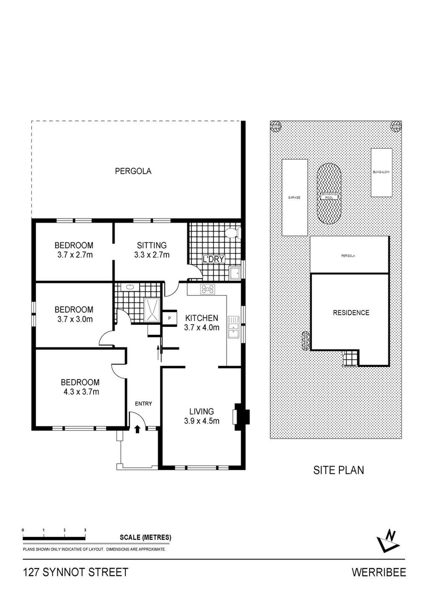 Floorplan of Homely house listing, 127 Synnot Street, Werribee VIC 3030