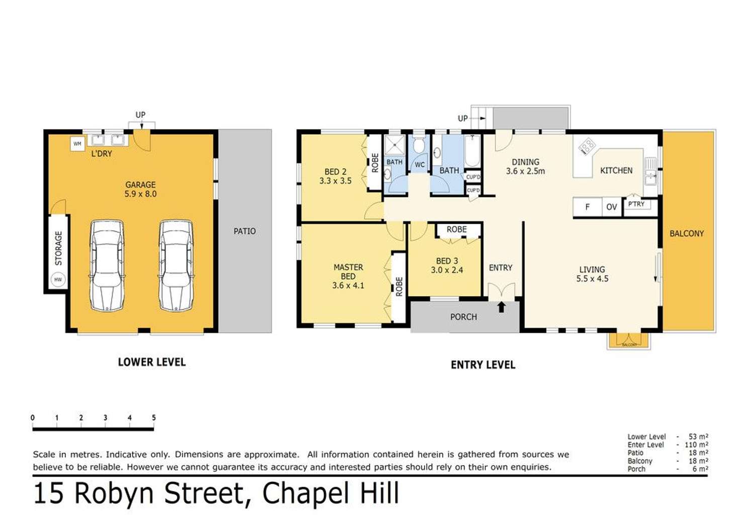 Floorplan of Homely house listing, 15 Robyn Street, Chapel Hill QLD 4069