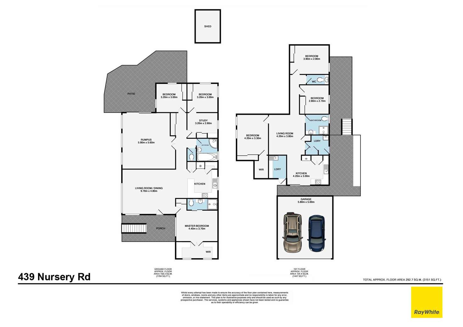 Floorplan of Homely house listing, 439 Nursery Road, Holland Park QLD 4121