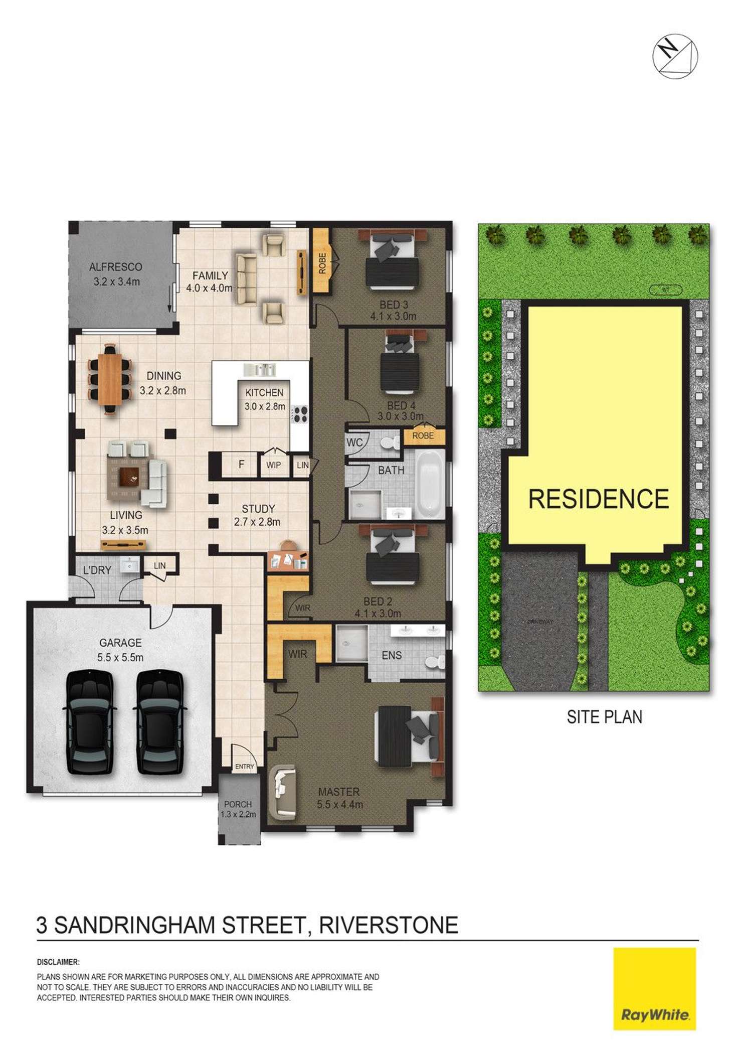 Floorplan of Homely house listing, 3 Sandringham Street, Riverstone NSW 2765