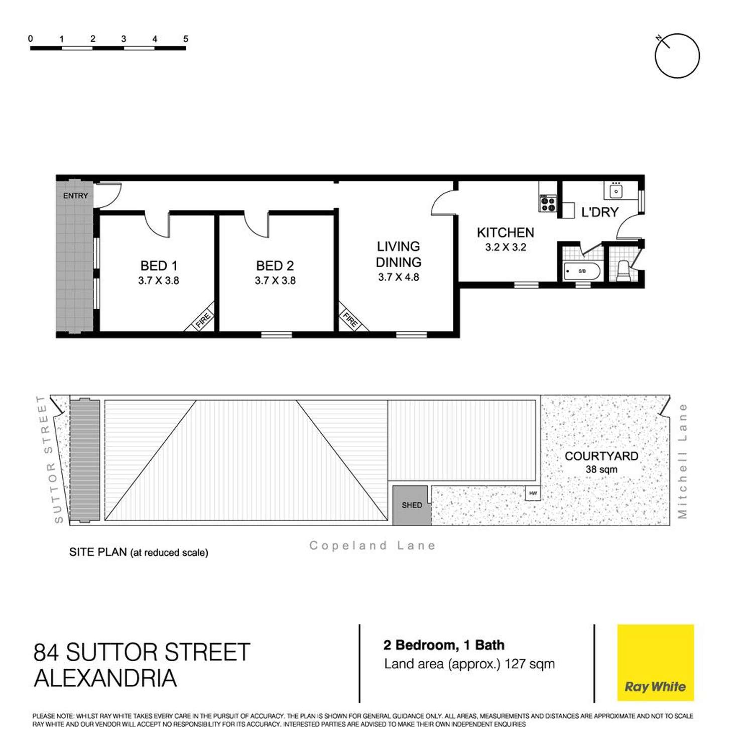 Floorplan of Homely house listing, 84 Suttor Street, Alexandria NSW 2015