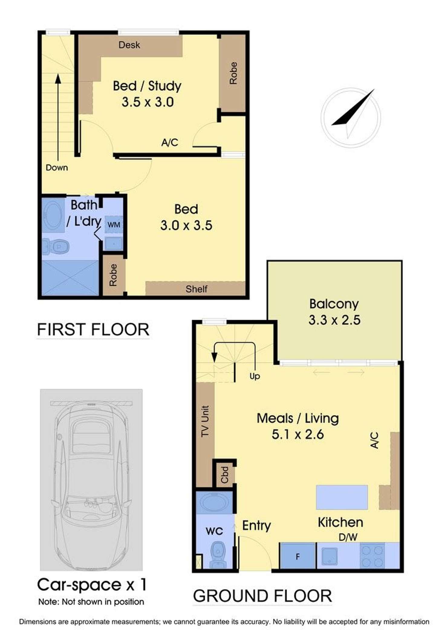 Floorplan of Homely unit listing, 5/106 Murrumbeena Road, Murrumbeena VIC 3163