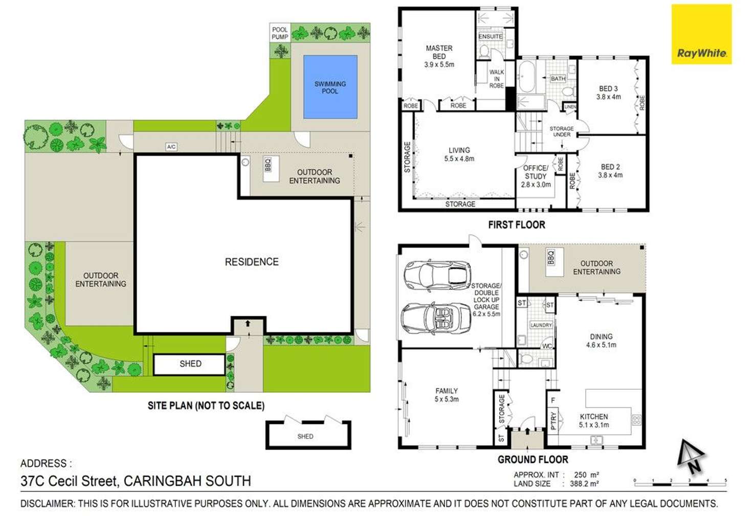 Floorplan of Homely house listing, 37C Cecil Street, Caringbah South NSW 2229