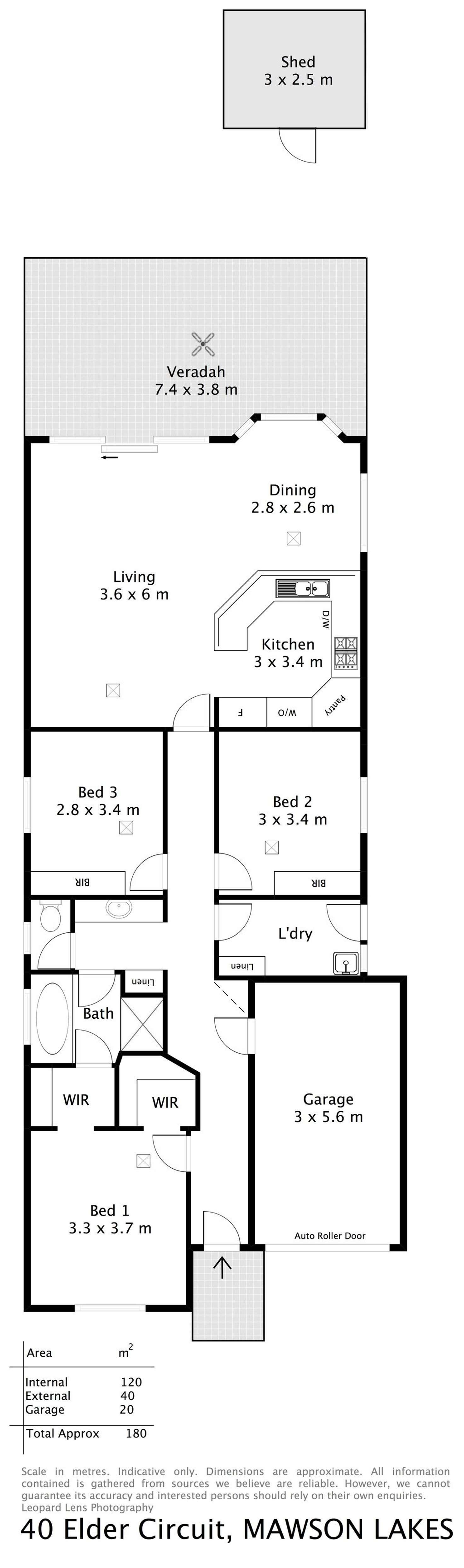 Floorplan of Homely house listing, 40 Elder Circuit, Mawson Lakes SA 5095