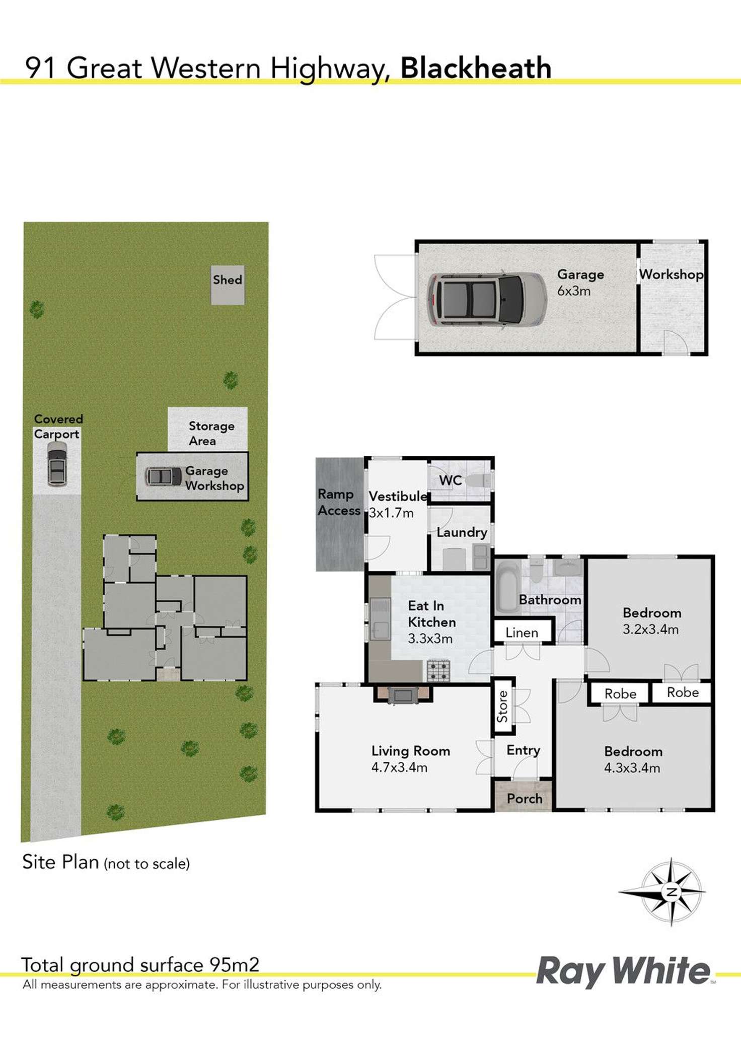 Floorplan of Homely house listing, 91 Great Western Highway, Blackheath NSW 2785