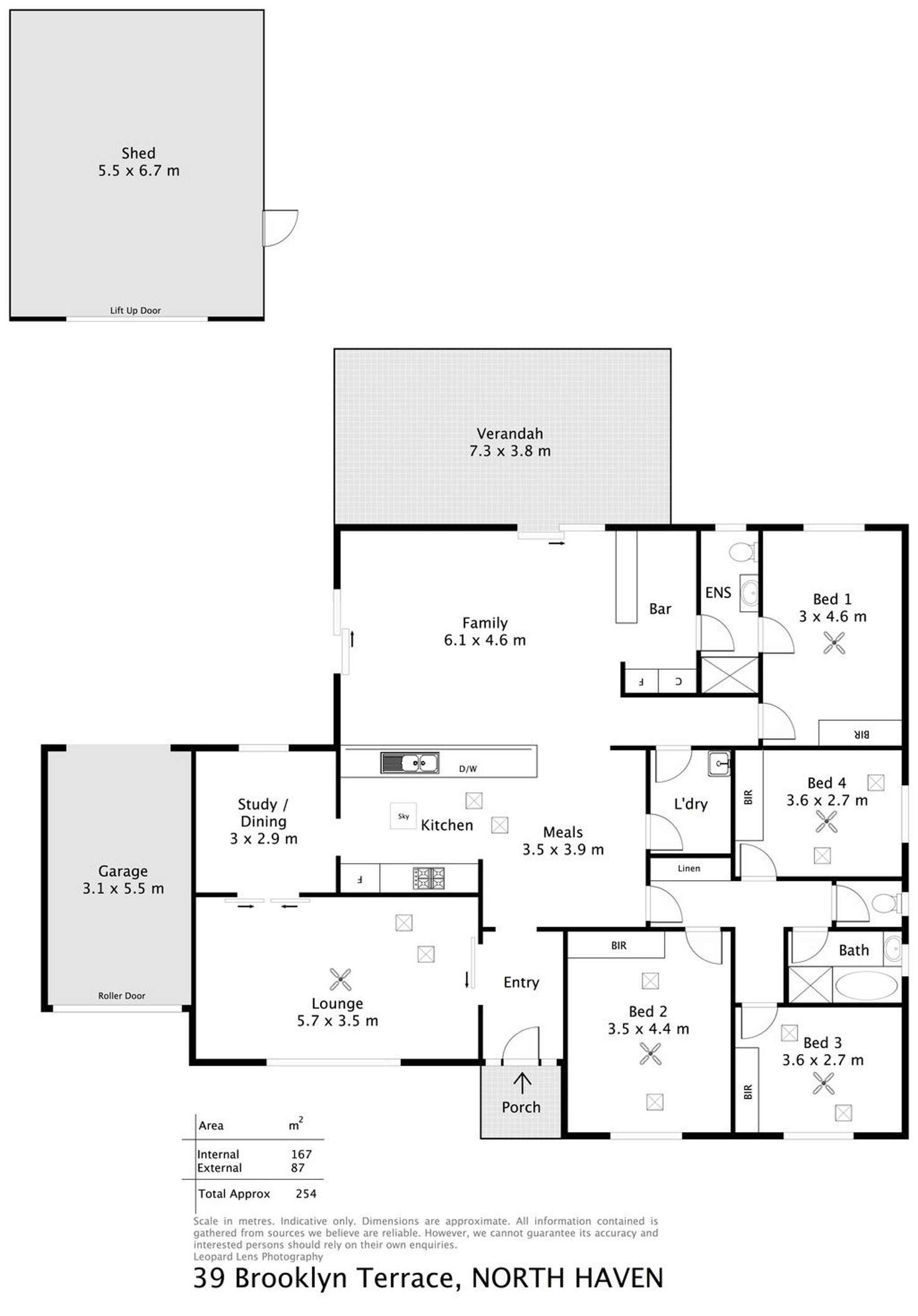 Floorplan of Homely house listing, 39 Brooklyn Terrace, North Haven SA 5018