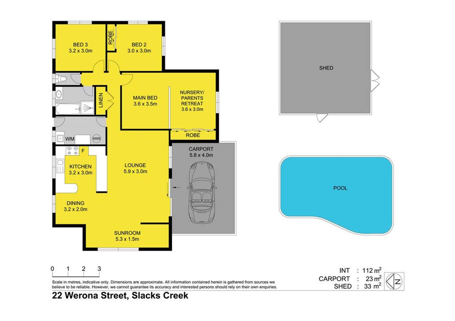 Floorplan of Homely house listing, 22 Werona Street, Slacks Creek QLD 4127