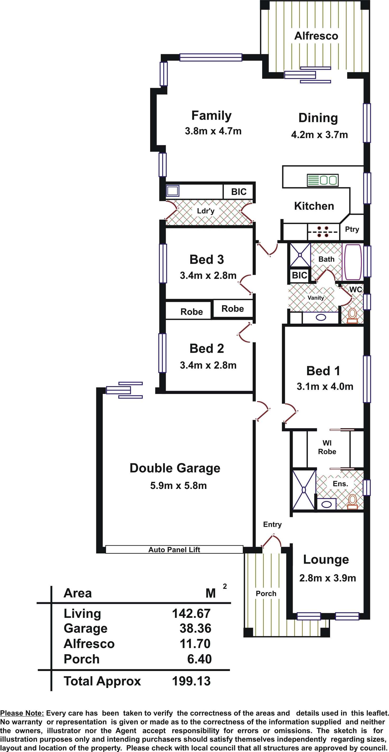 Floorplan of Homely house listing, 3 Angophora Place, Blakeview SA 5114