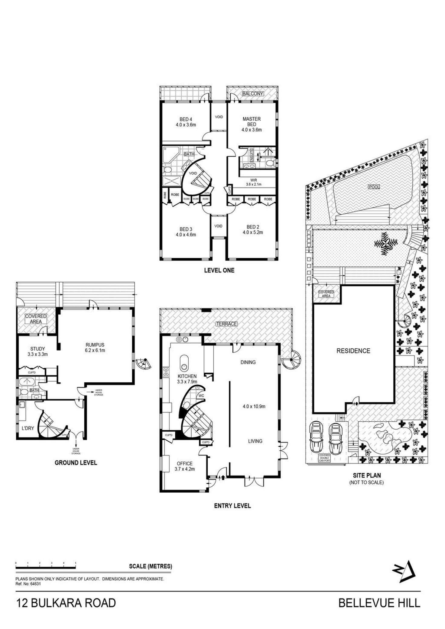 Floorplan of Homely house listing, 12 Bulkara Road, Bellevue Hill NSW 2023