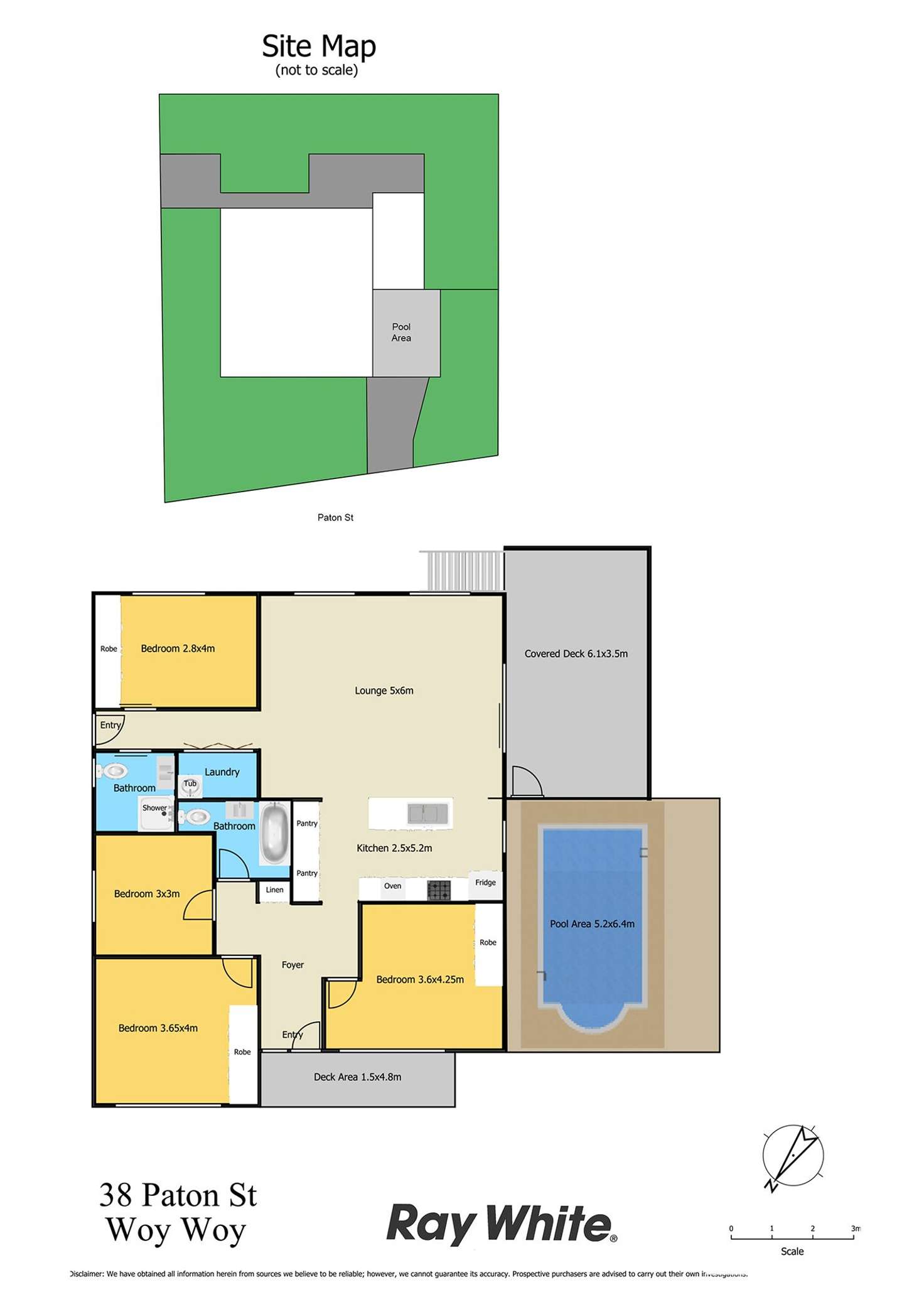 Floorplan of Homely house listing, 38 Paton Street, Woy Woy NSW 2256