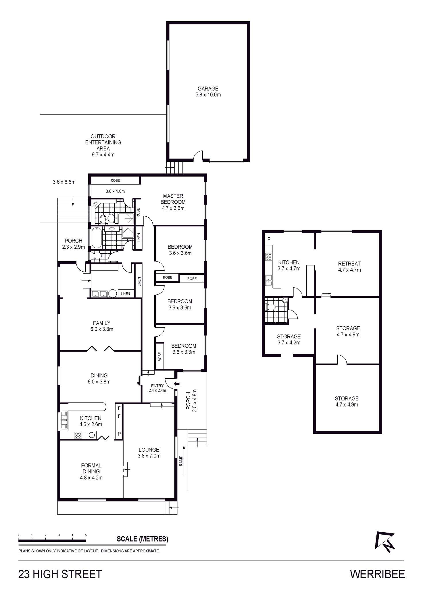 Floorplan of Homely house listing, 23 High Street, Werribee VIC 3030