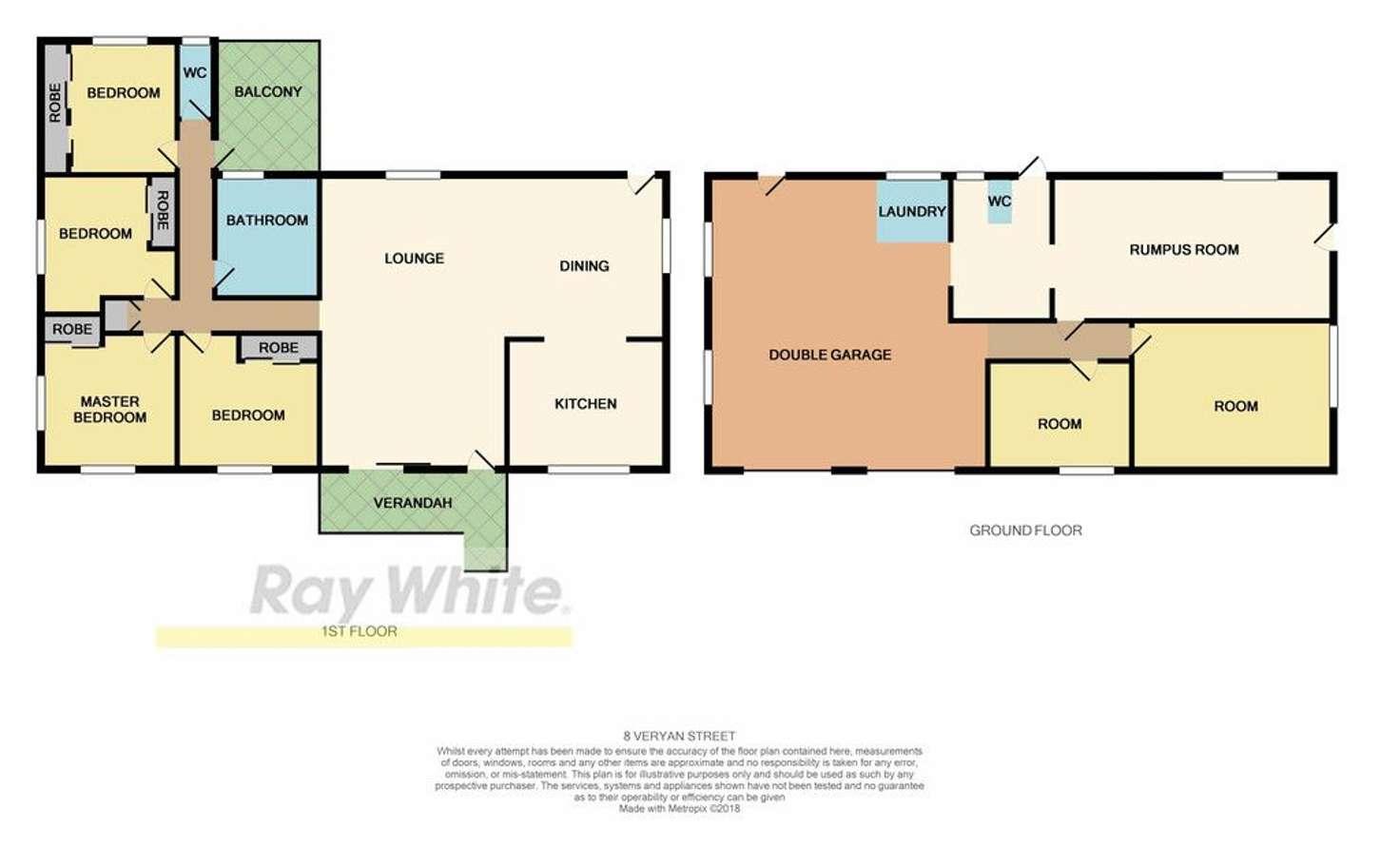 Floorplan of Homely house listing, 8 Veryan Street, Kingston QLD 4114