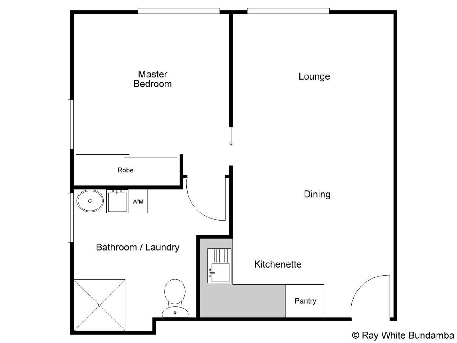 Floorplan of Homely unit listing, 42/9 Lindsay Street, Bundamba QLD 4304