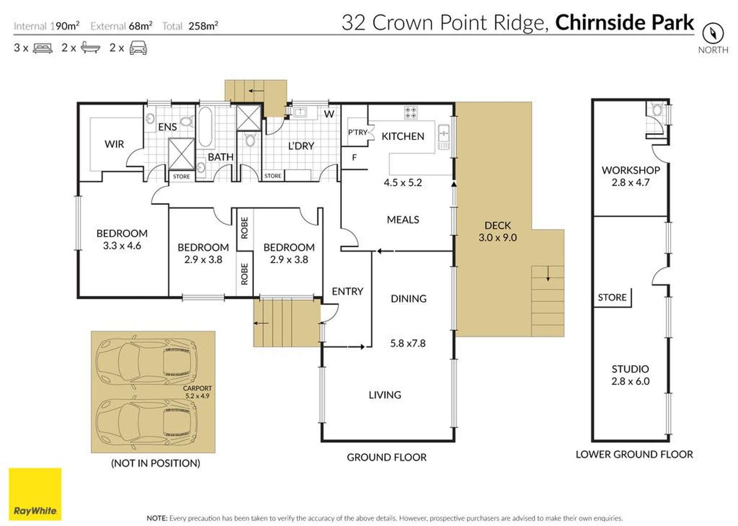 Floorplan of Homely house listing, 32 Crown Point Ridge, Chirnside Park VIC 3116