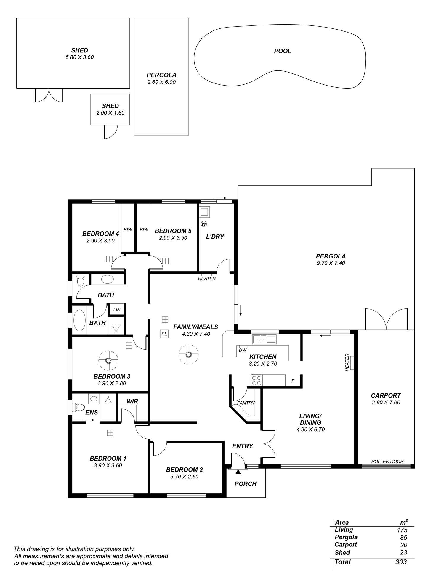 Floorplan of Homely house listing, 26 Jaimey Grove, Aberfoyle Park SA 5159