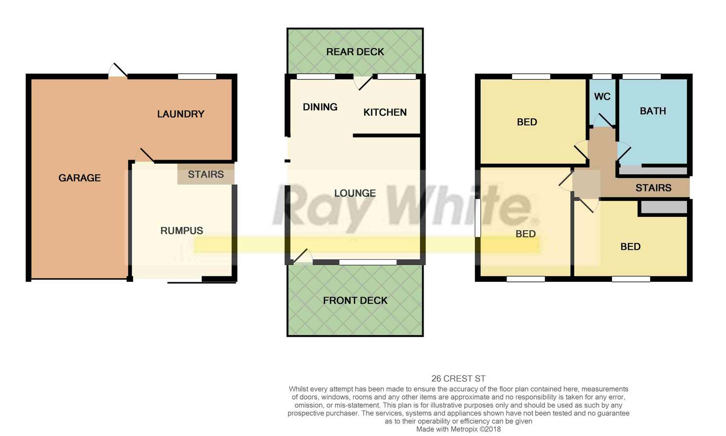 Floorplan of Homely house listing, 26 Crest Street, Beenleigh QLD 4207