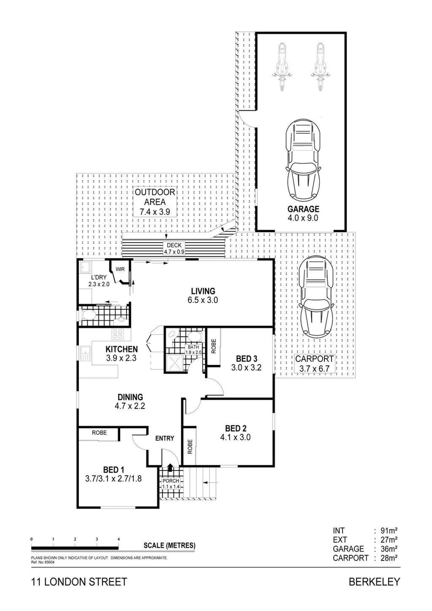 Floorplan of Homely house listing, 11 London Street, Berkeley NSW 2506
